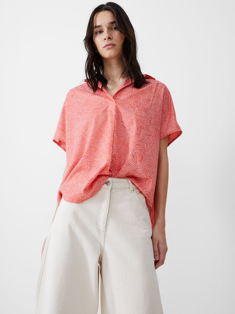 Bernice Crepe Light Popover Shirt