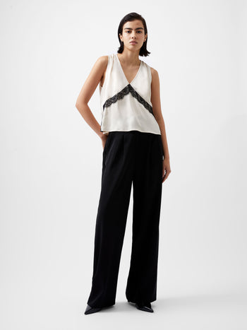 Ennis Eco Satin Lace Top