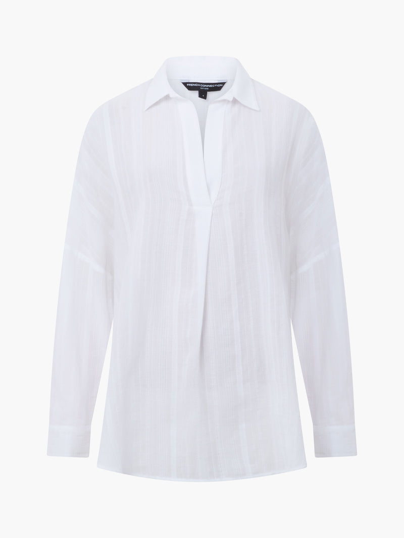Rhodes Texture Popover Shirt
