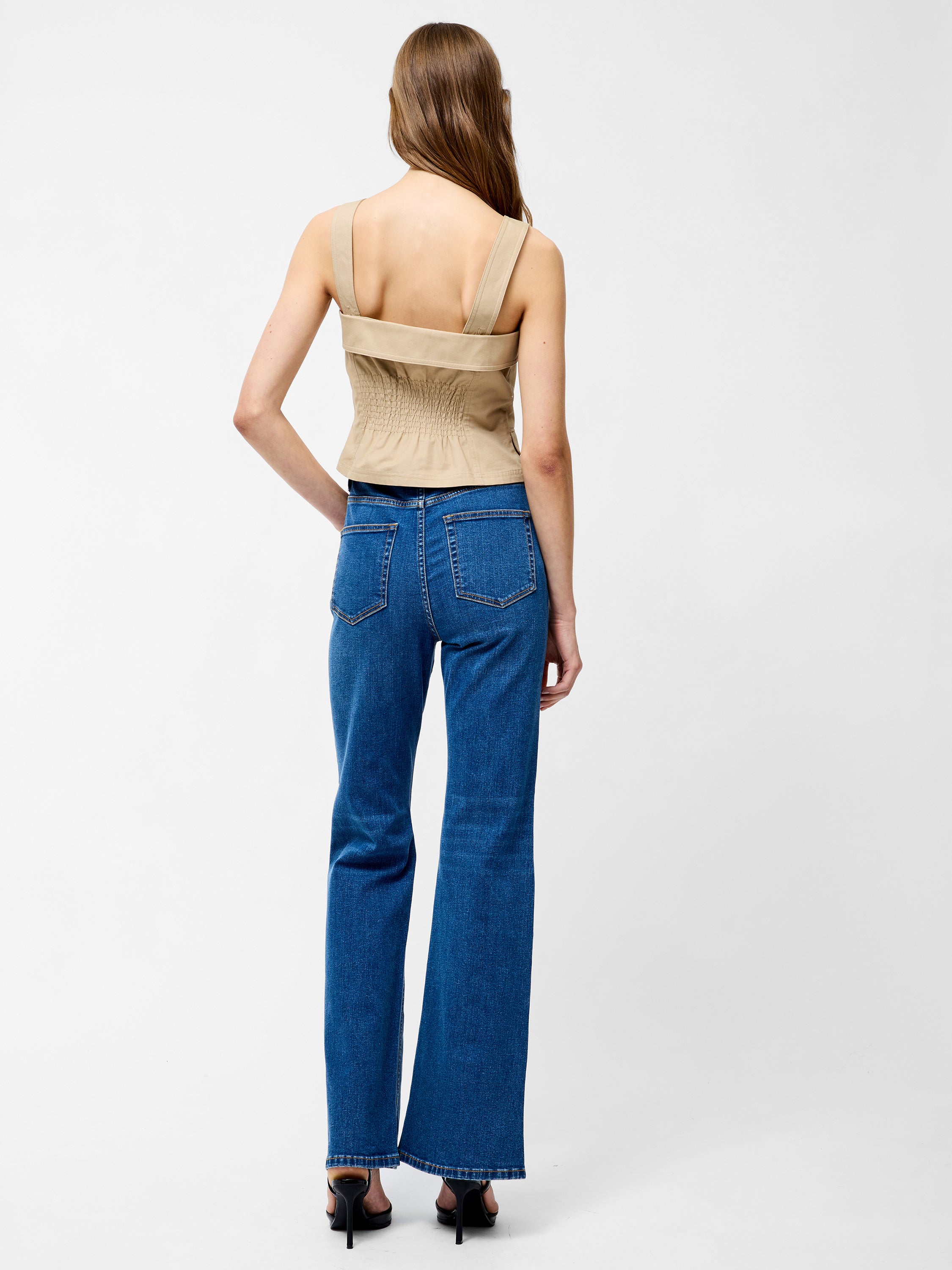 Double Breasted Trench Top