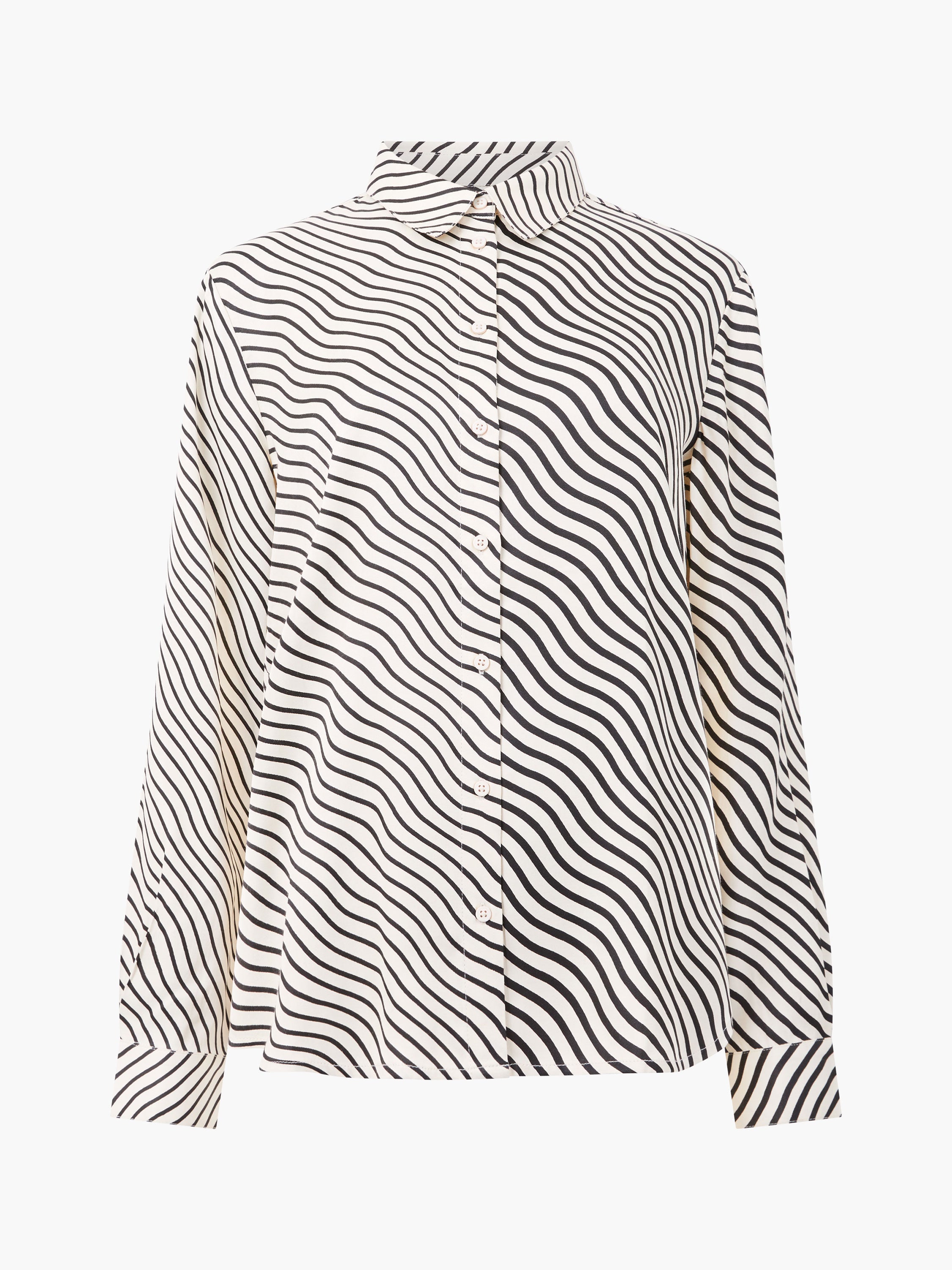 Candice Satin Stripe Shirt