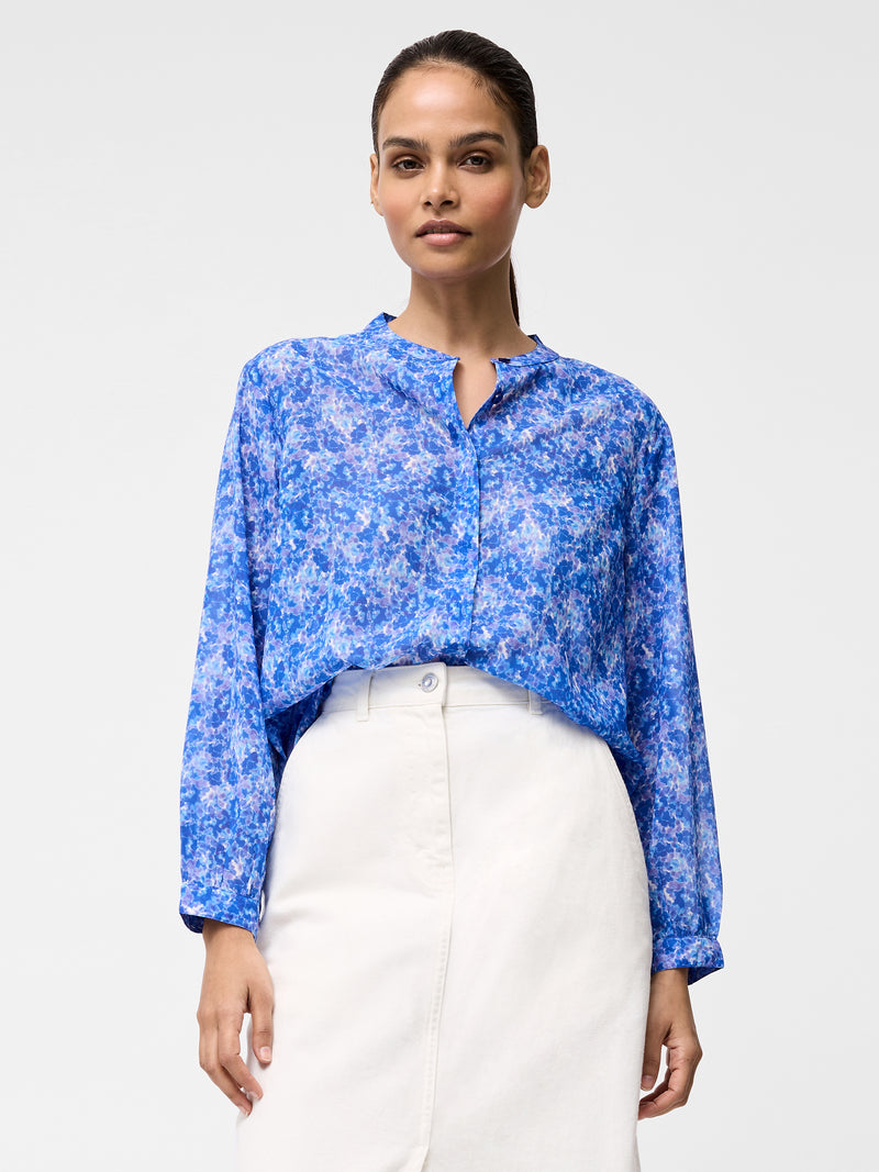 Cass Henley Button Down Top