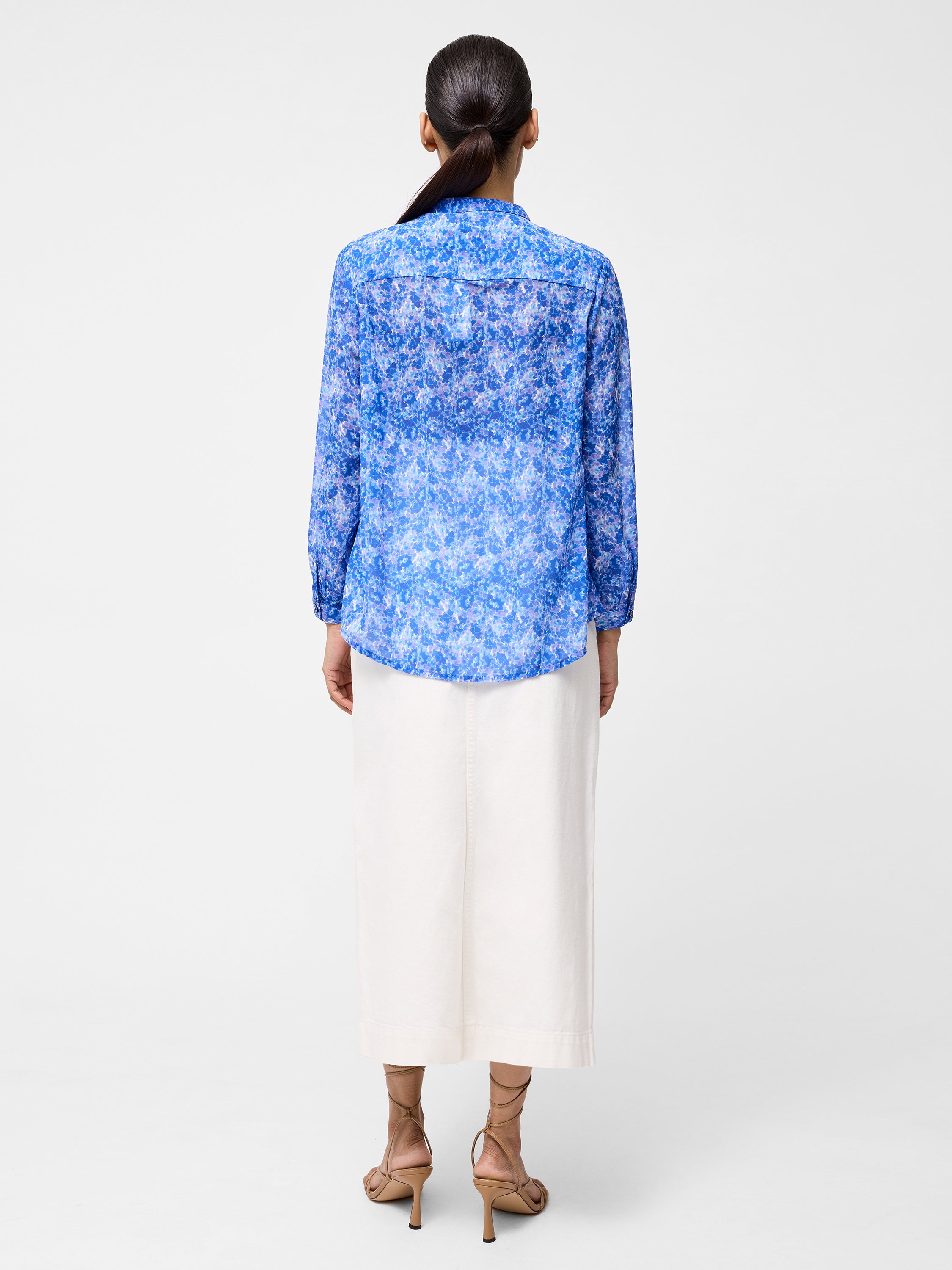 Cass Henley Button Down Top