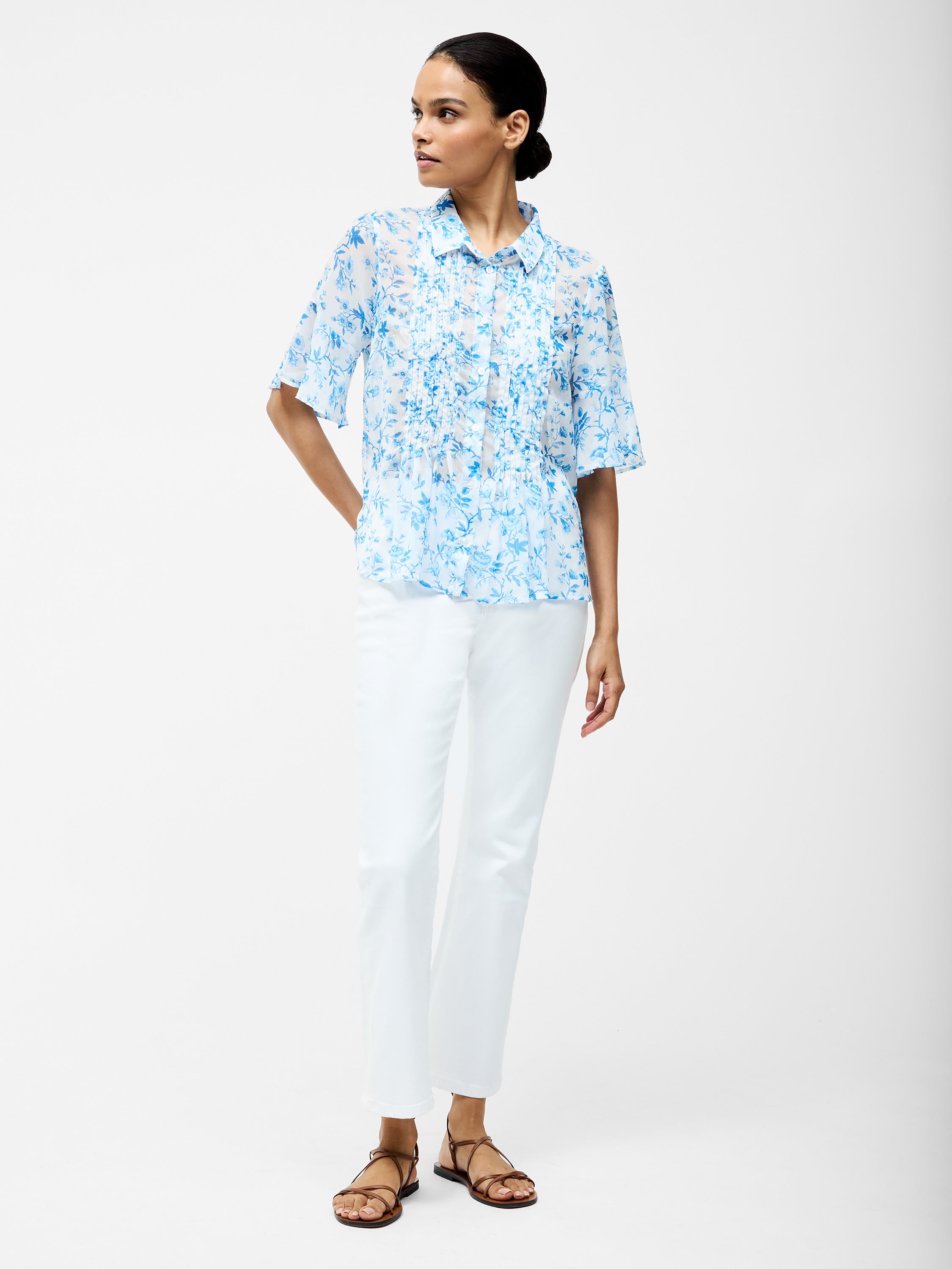 Catrina Pintuck Shirt