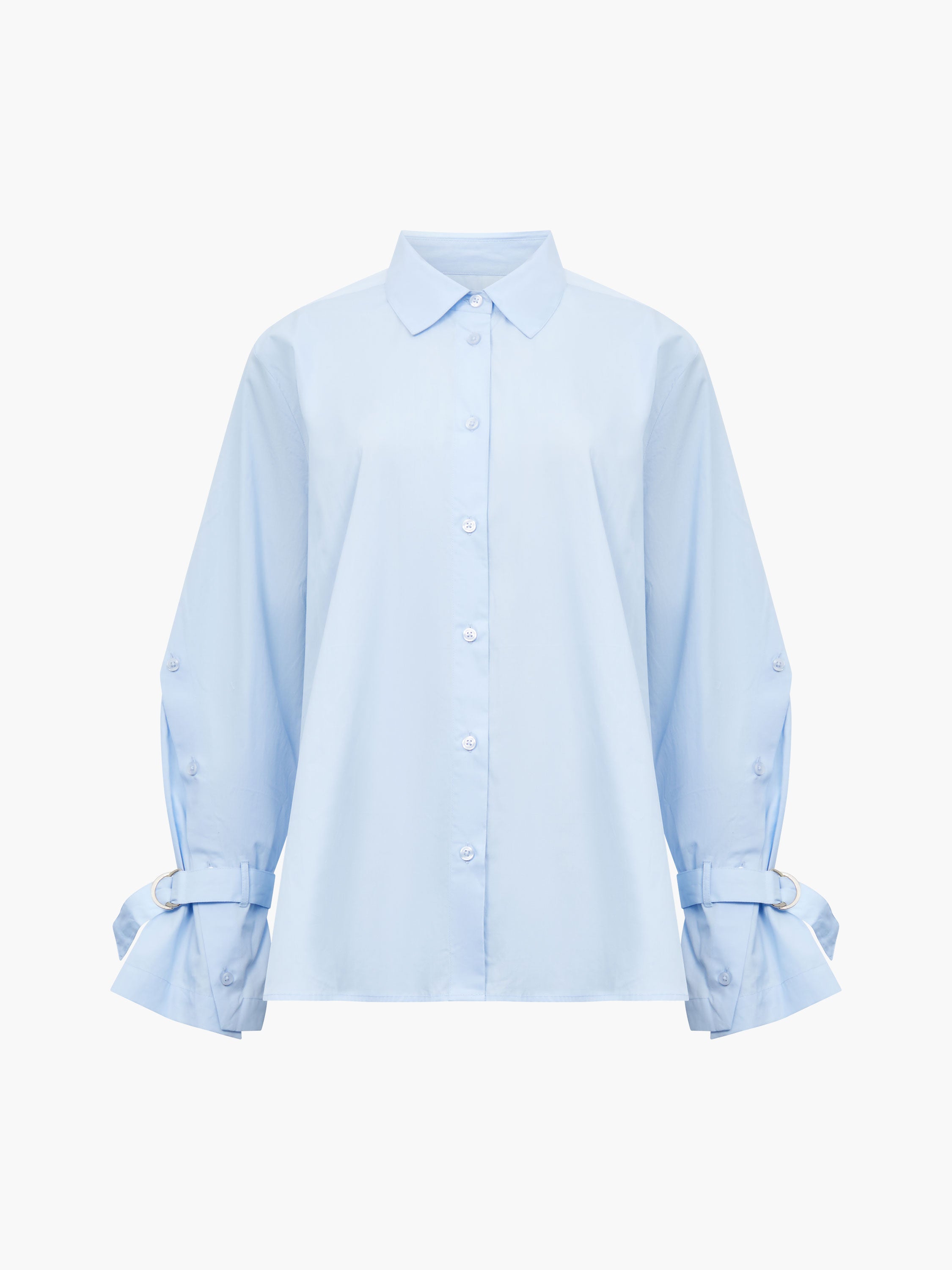 Cambria Longline Button Detail Sleeve Shirt