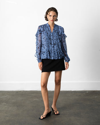 Anita Hallie Crinkle Pintuck Blouse