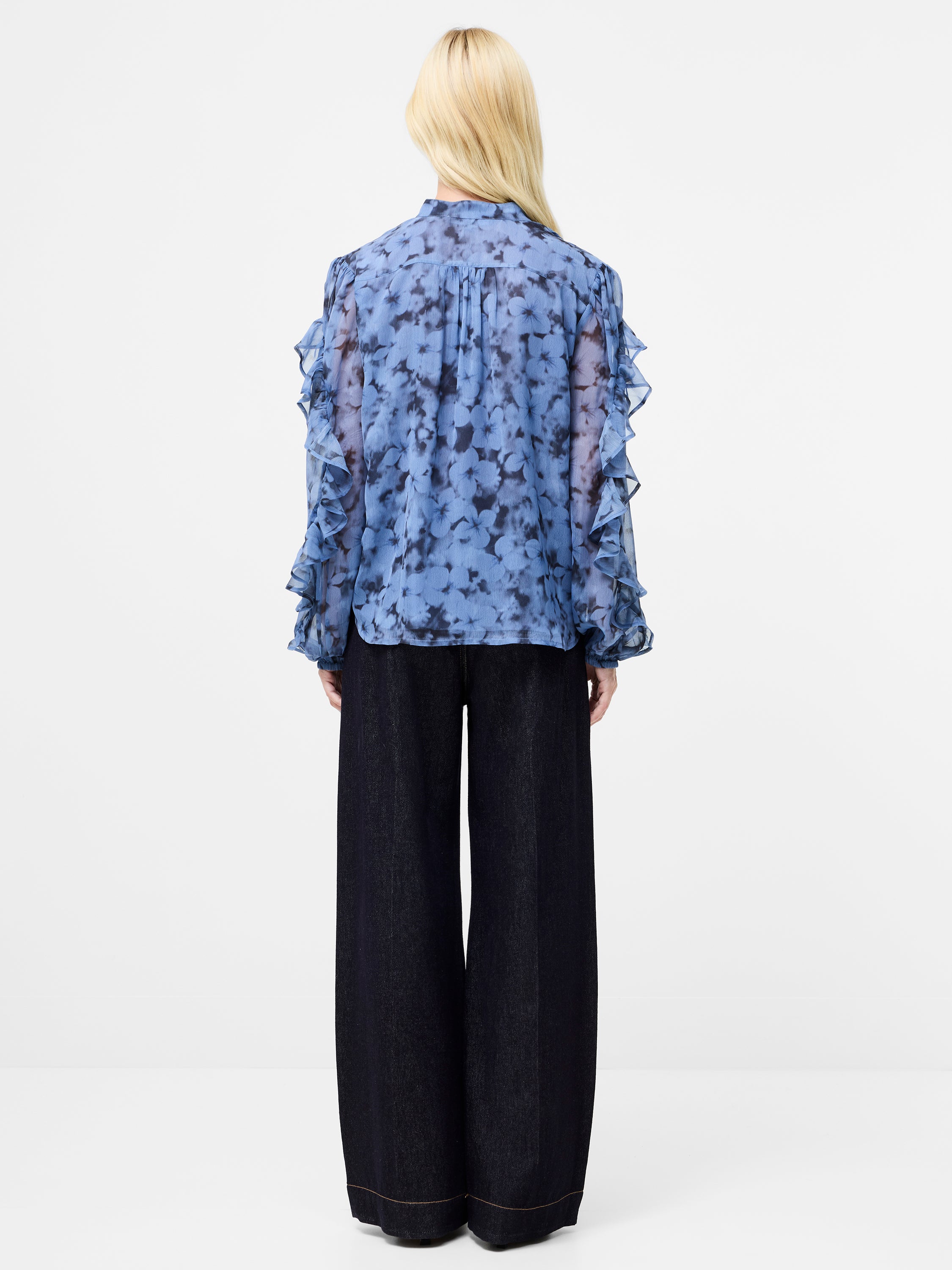 Anita Hallie Crinkle Pintuck Blouse