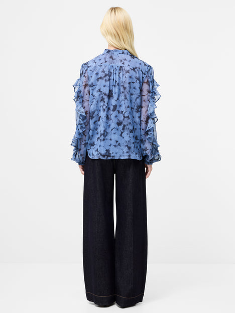 Anita Hallie Crinkle Pintuck Blouse