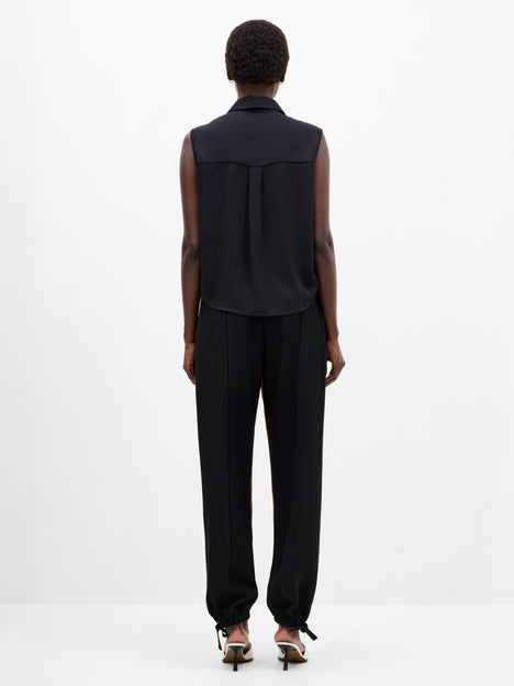 Mila Sleeveless Fringed Top