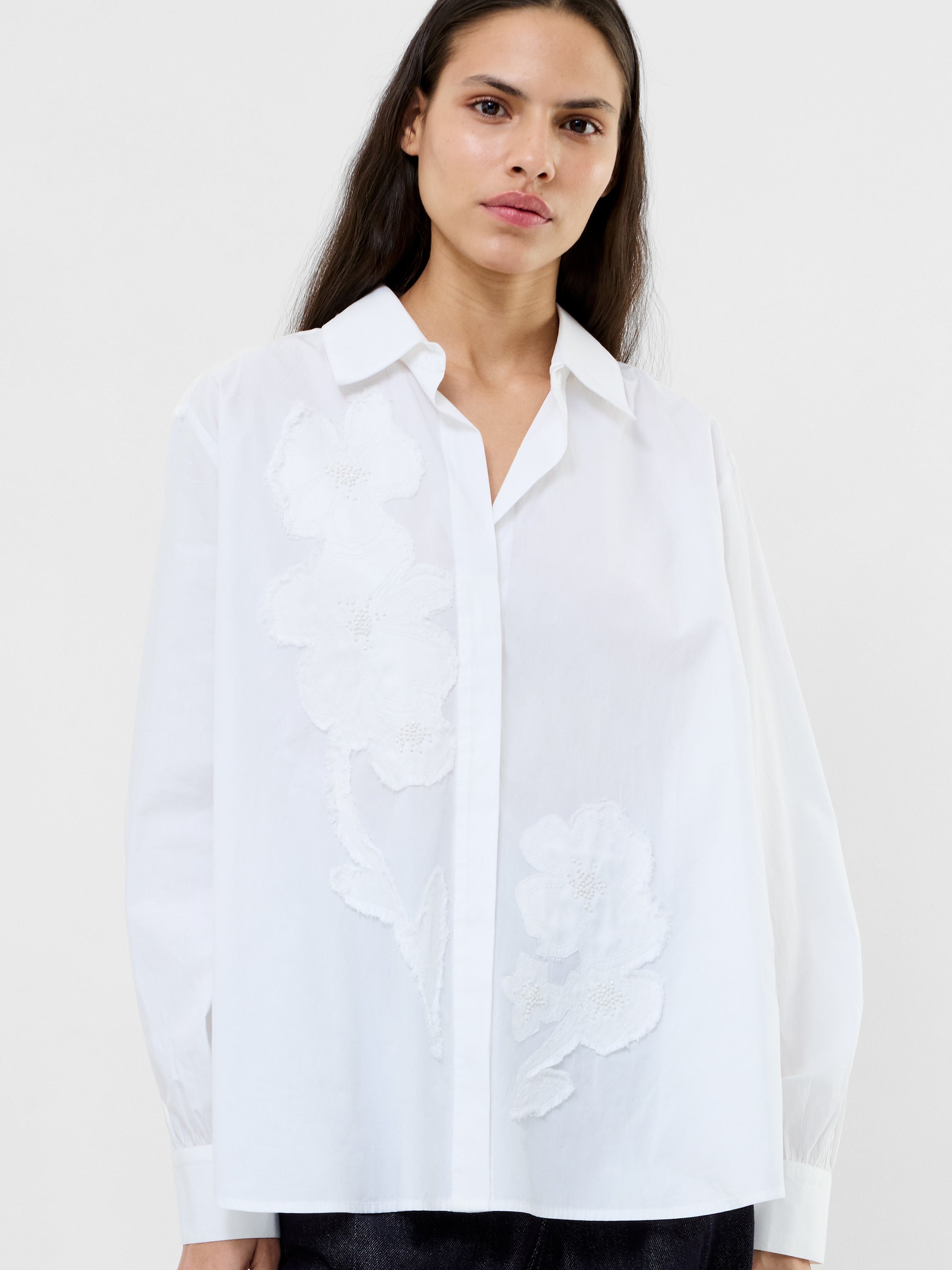 Cambria Cotton Embellished Shirt