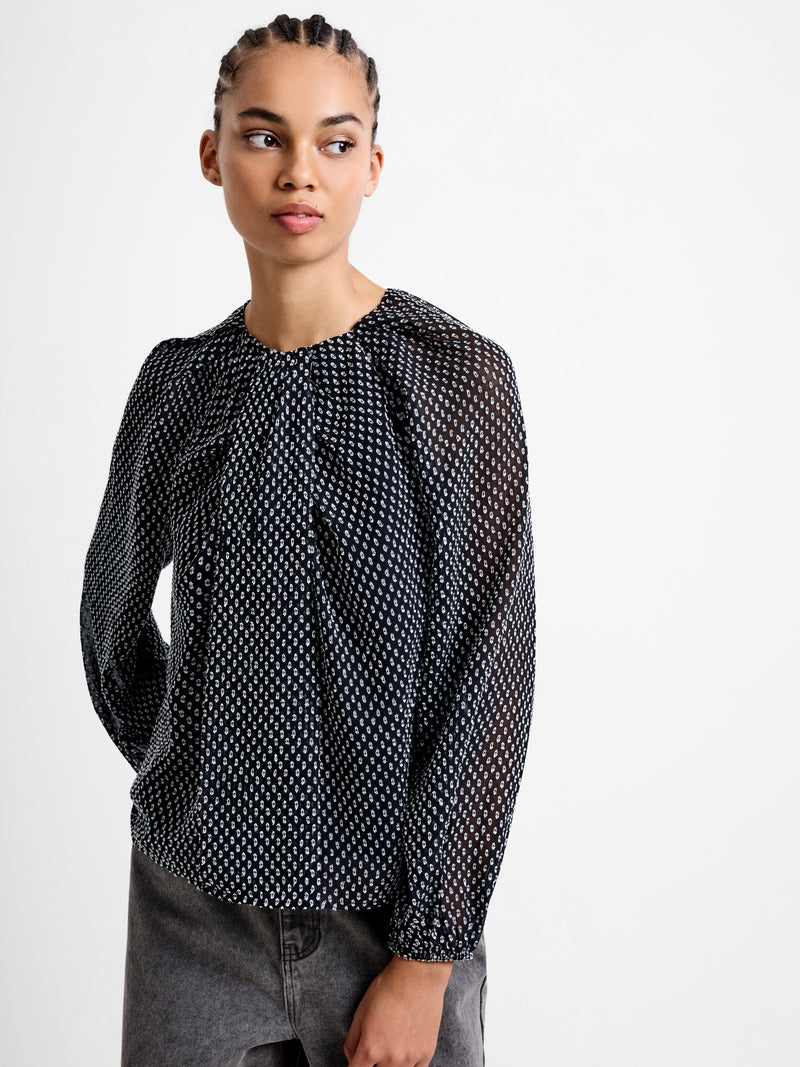 Stacey Dobby Twist Top