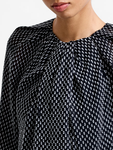 Stacey Dobby Twist Top