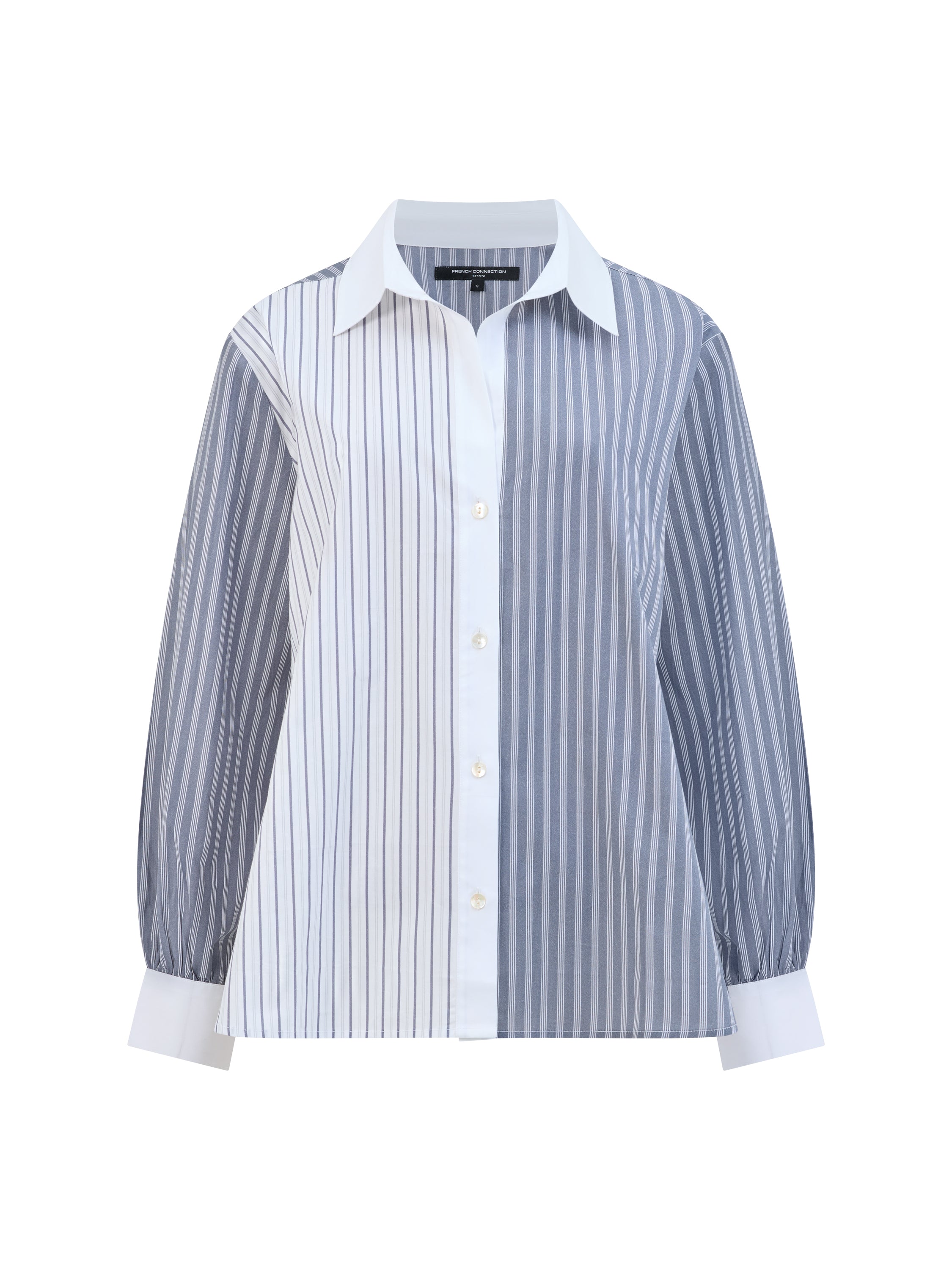 Cambria Cotton Striped Long Sleeve Shirt