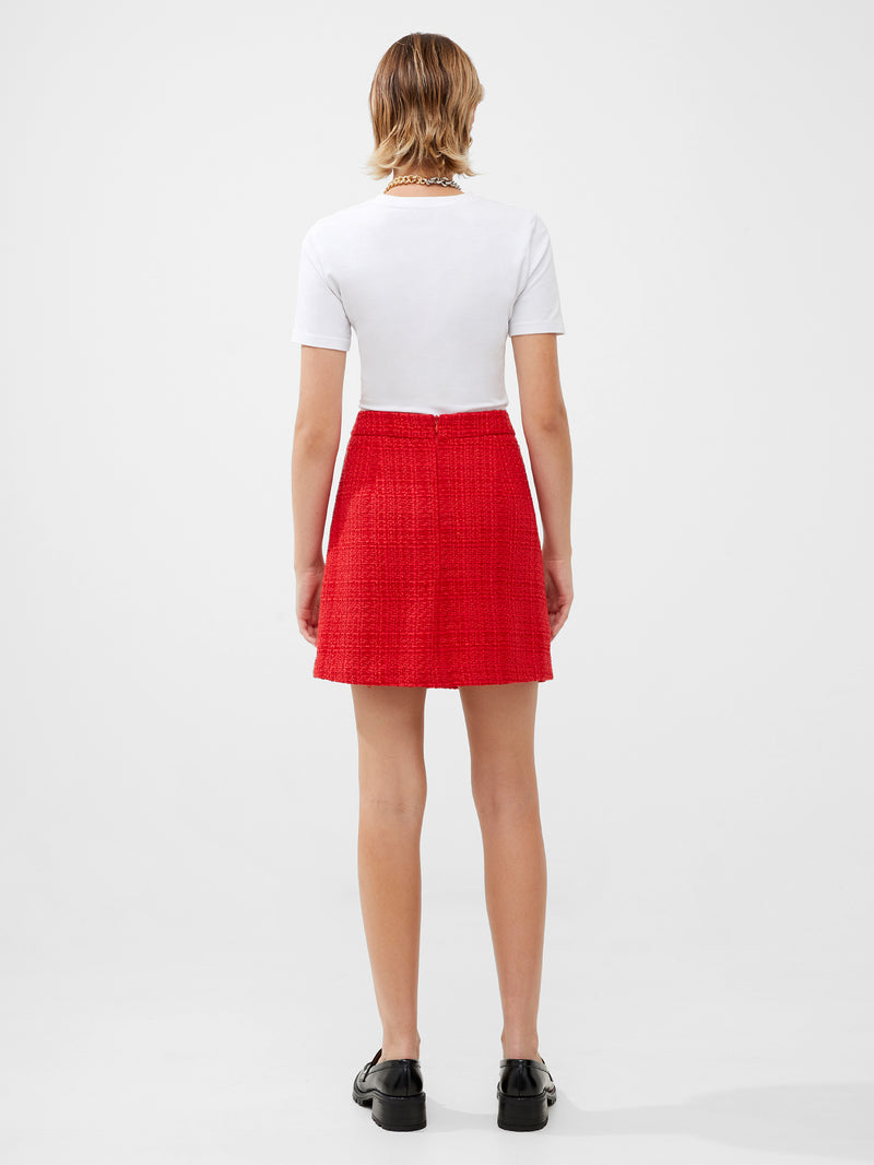 Azzurra Tweed Mini Skirt