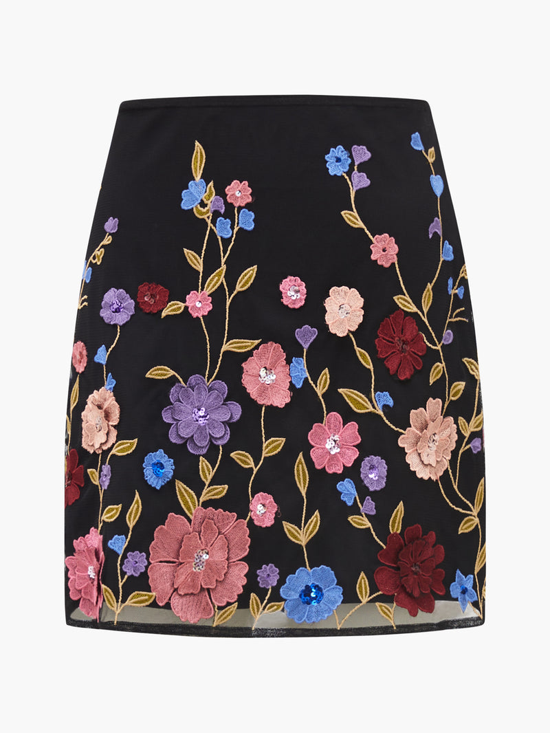 Astrida Embellished Mini Skirt