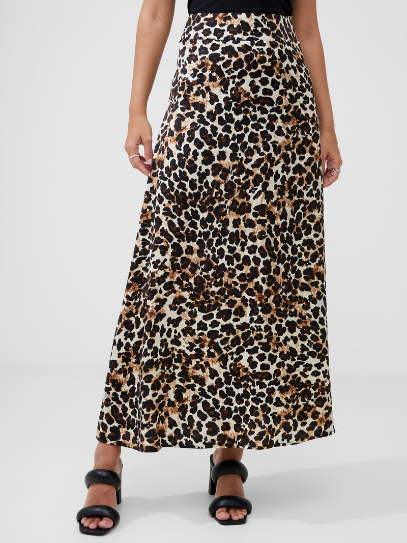 Leopard Midaxi Skirt