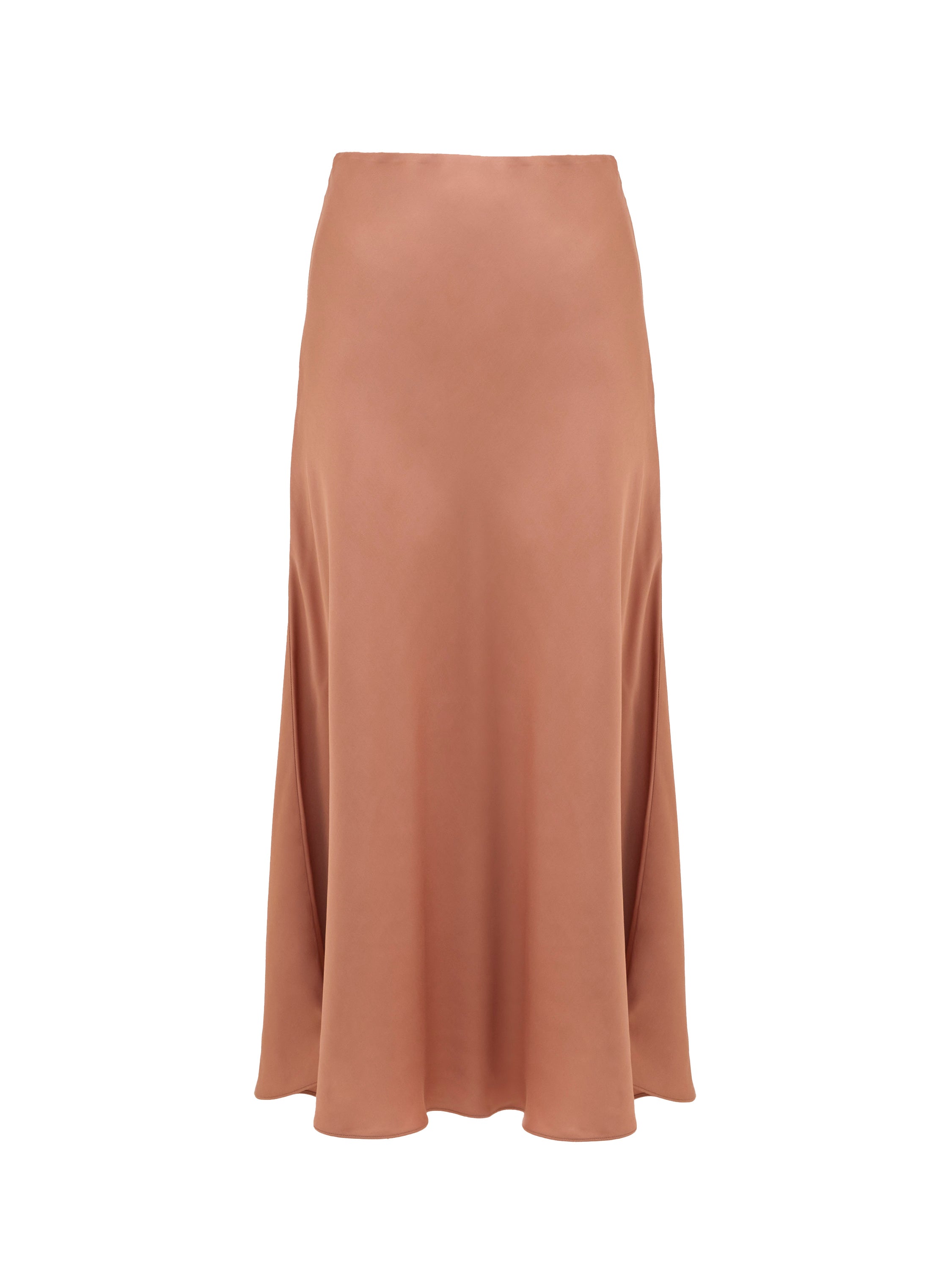 Ennis Eco Satin Midaxi Slip Skirt