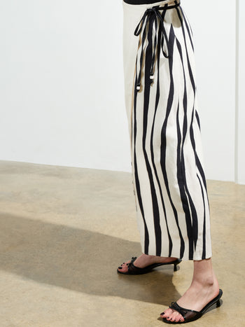 Genevieve Ariette Linen Skirt