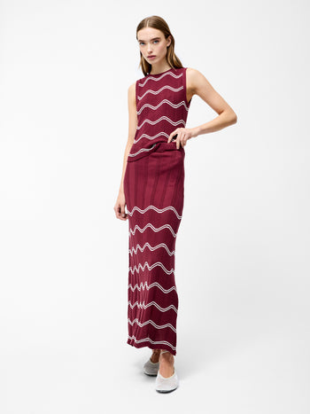 Trudy Crochet Maxi Skirt