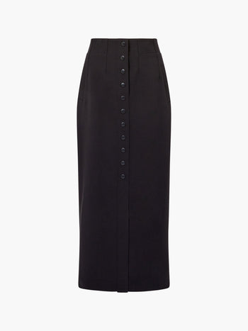 Jaiden Tailored High Waisted Midaxi Skirt