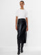 Brody Croc Printed Midi Skirt
