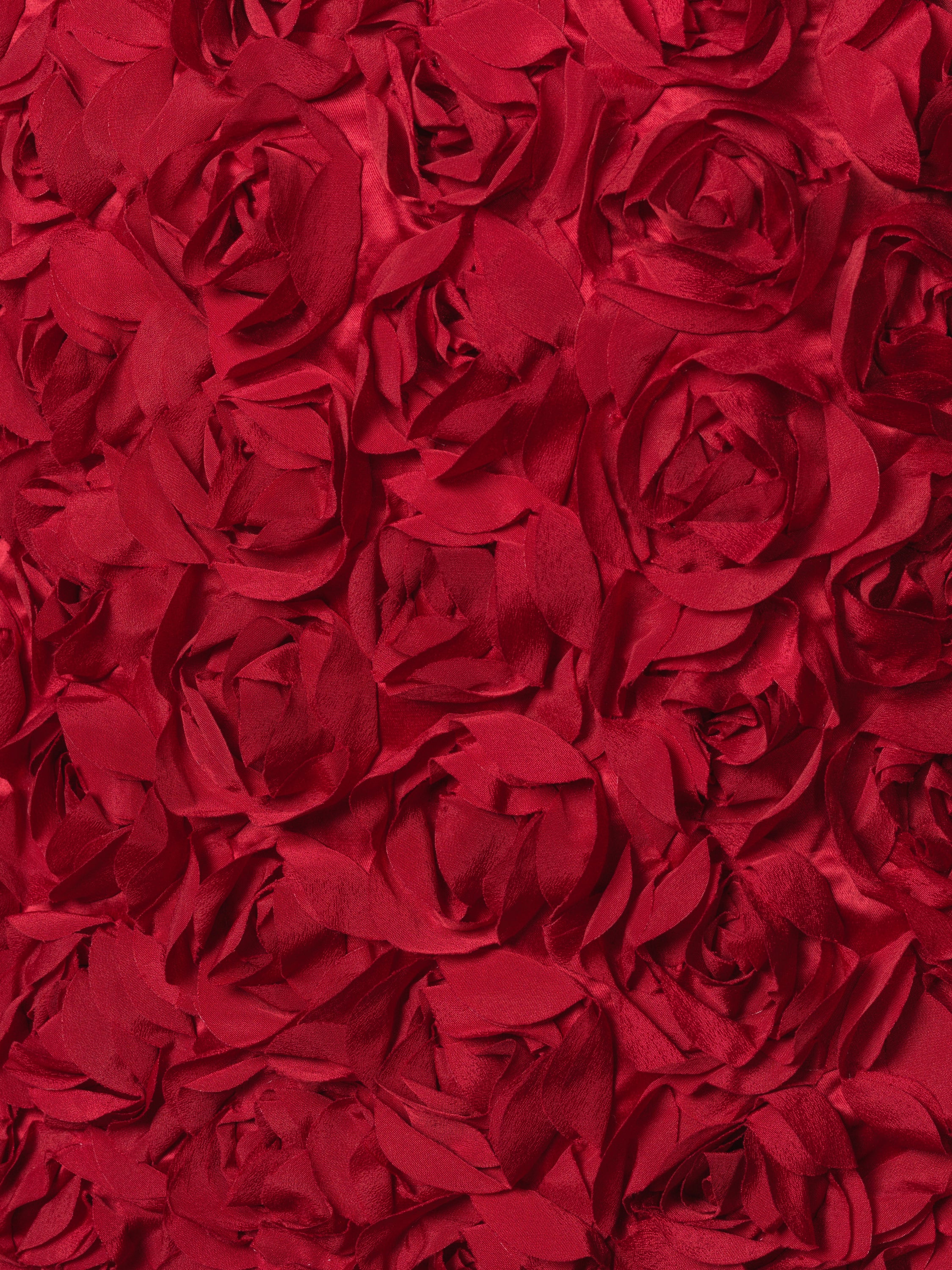 Verity 3D Floral Textured Mini Skirt