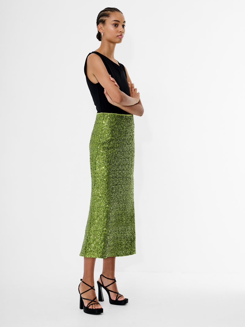Elena Sequin Midi Skirt