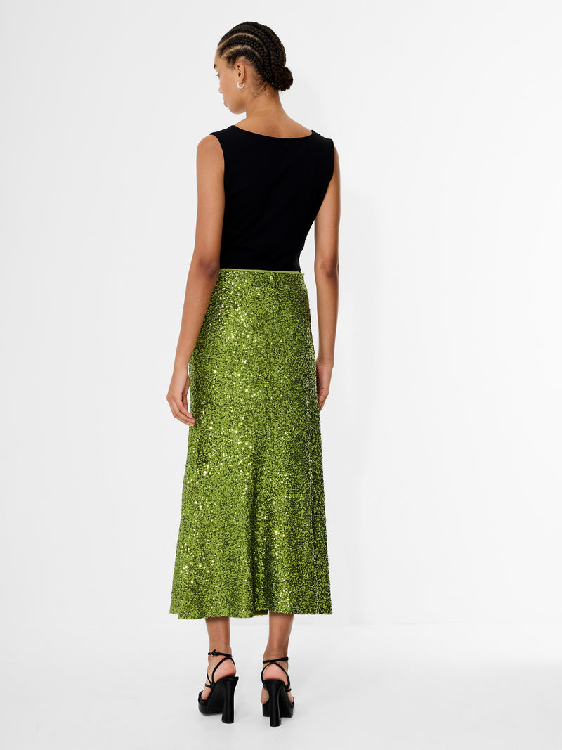 Elena Sequin Midi Skirt