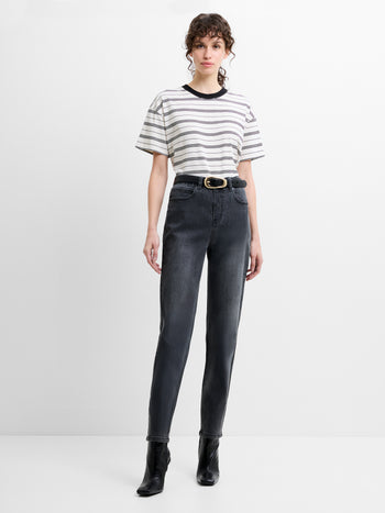 Sylvie Grey Wash Denim Slim Leg Jeans