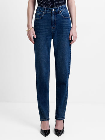 Sylvie Vintage Blue Wash Denim Slim Leg Jeans