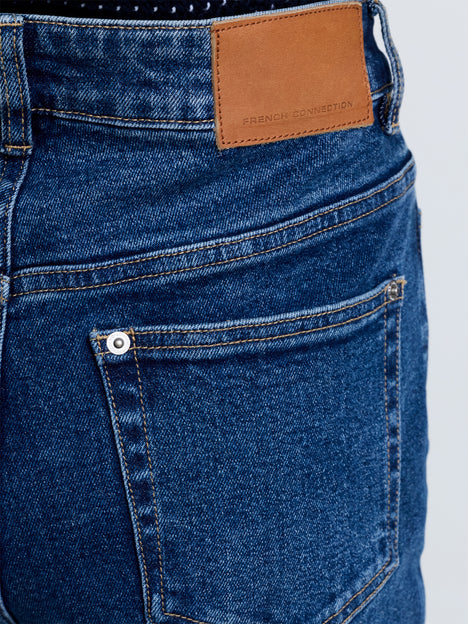 Sylvie Vintage Blue Wash Denim Slim Leg Jeans