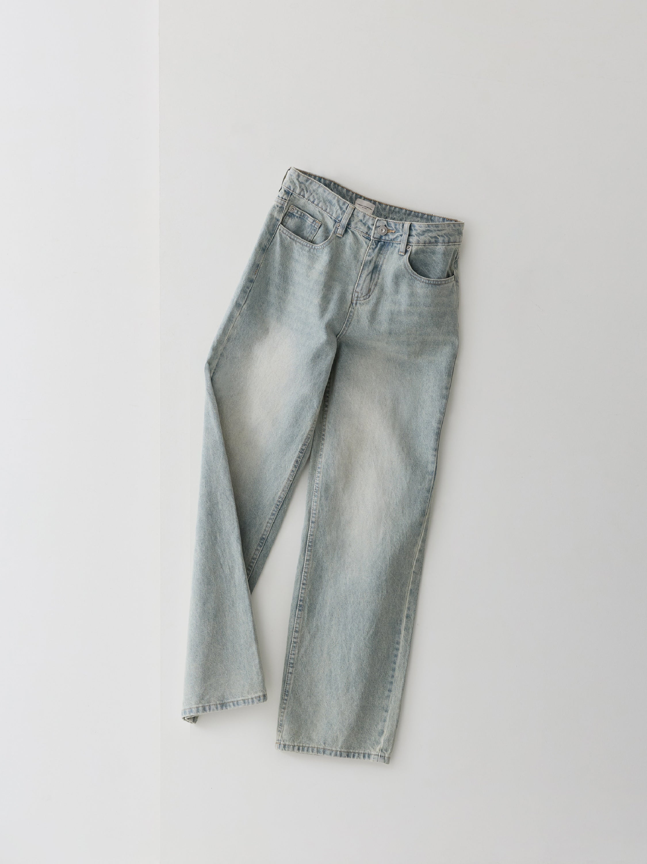 Dallas Light Wash Denim Straight Leg Jeans
