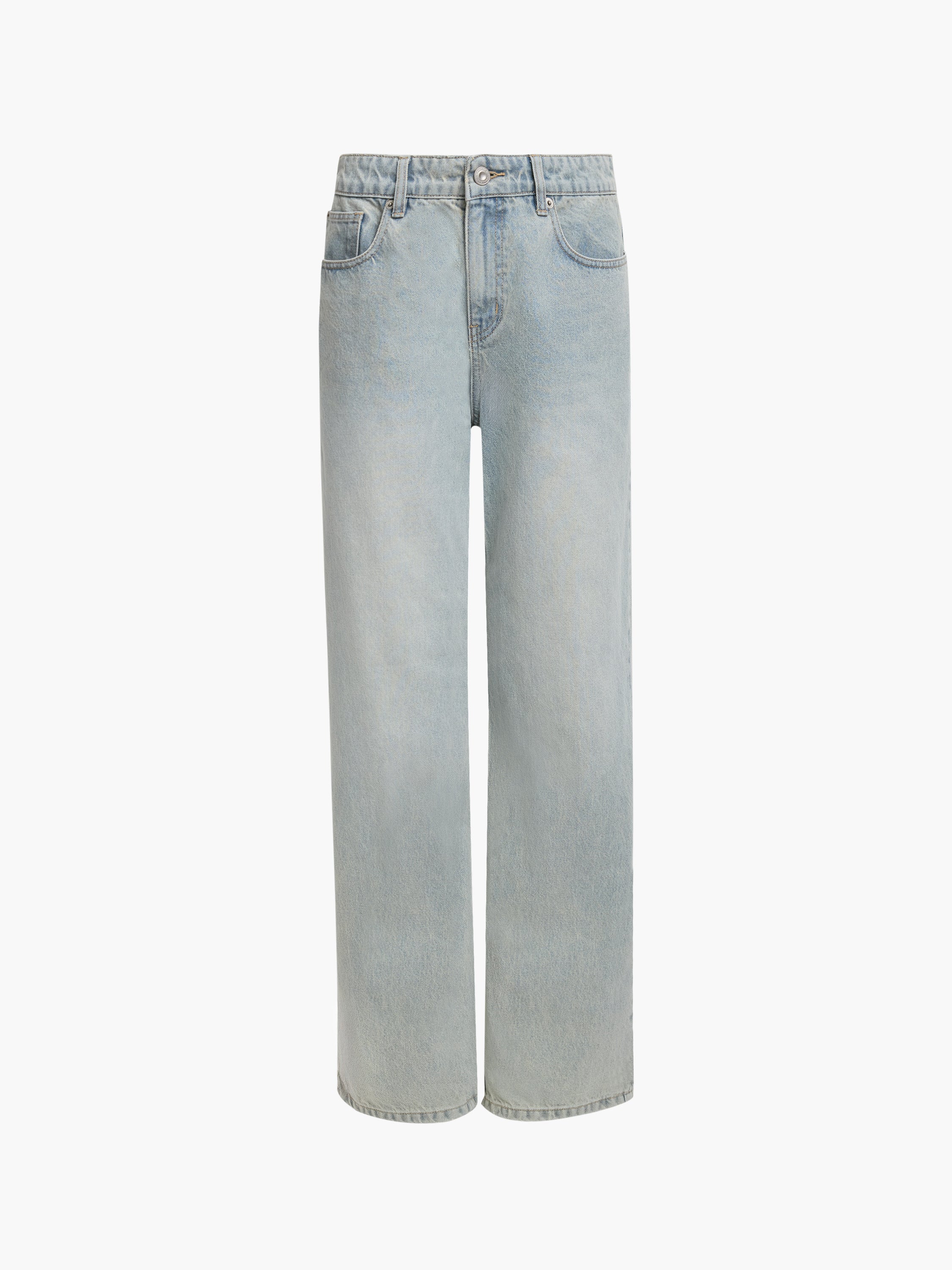 Dallas Light Wash Denim Straight Leg Jeans