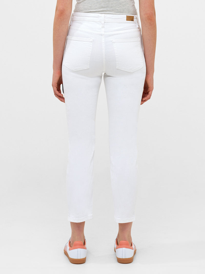 Stretch Slim Straight Cigarette Ankle Length Denim Jeans 28 Inch