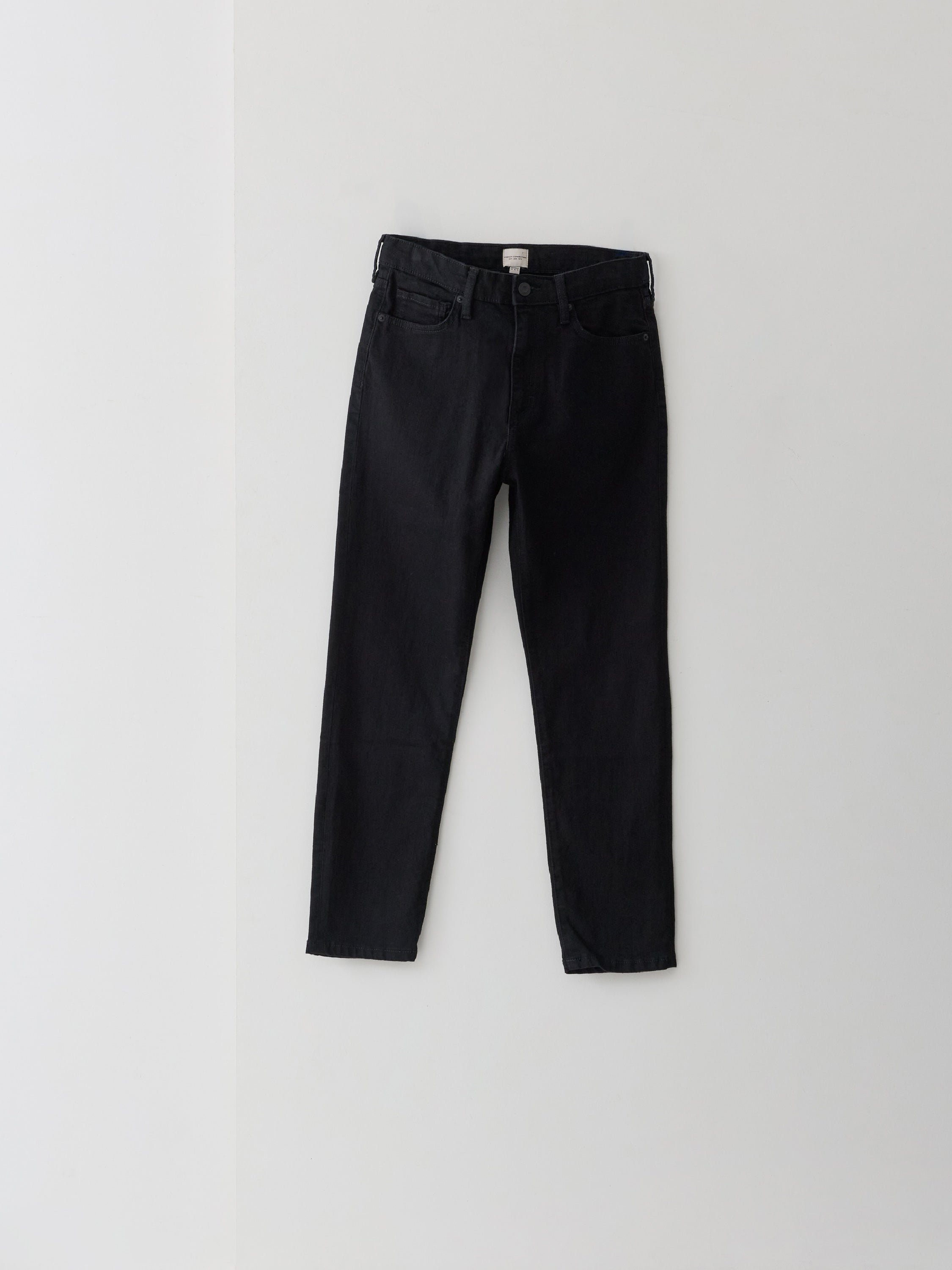 Stretch Denim Cigarette Fit Ankle Length Jeans 28 Inch