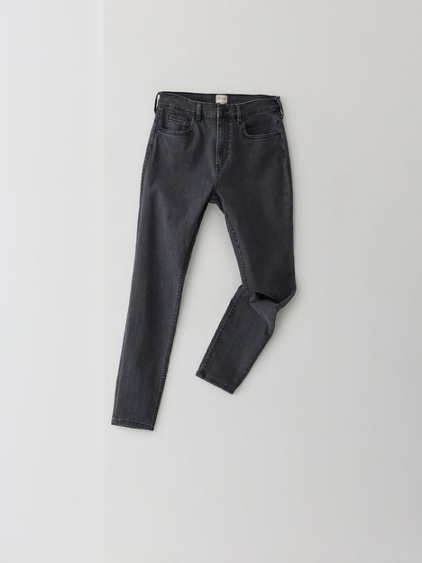 Soft Stretch Denim High Rise Skinny Jeans 30 Inch