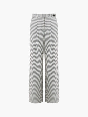Holden Houndstooth Wide Leg Trousers