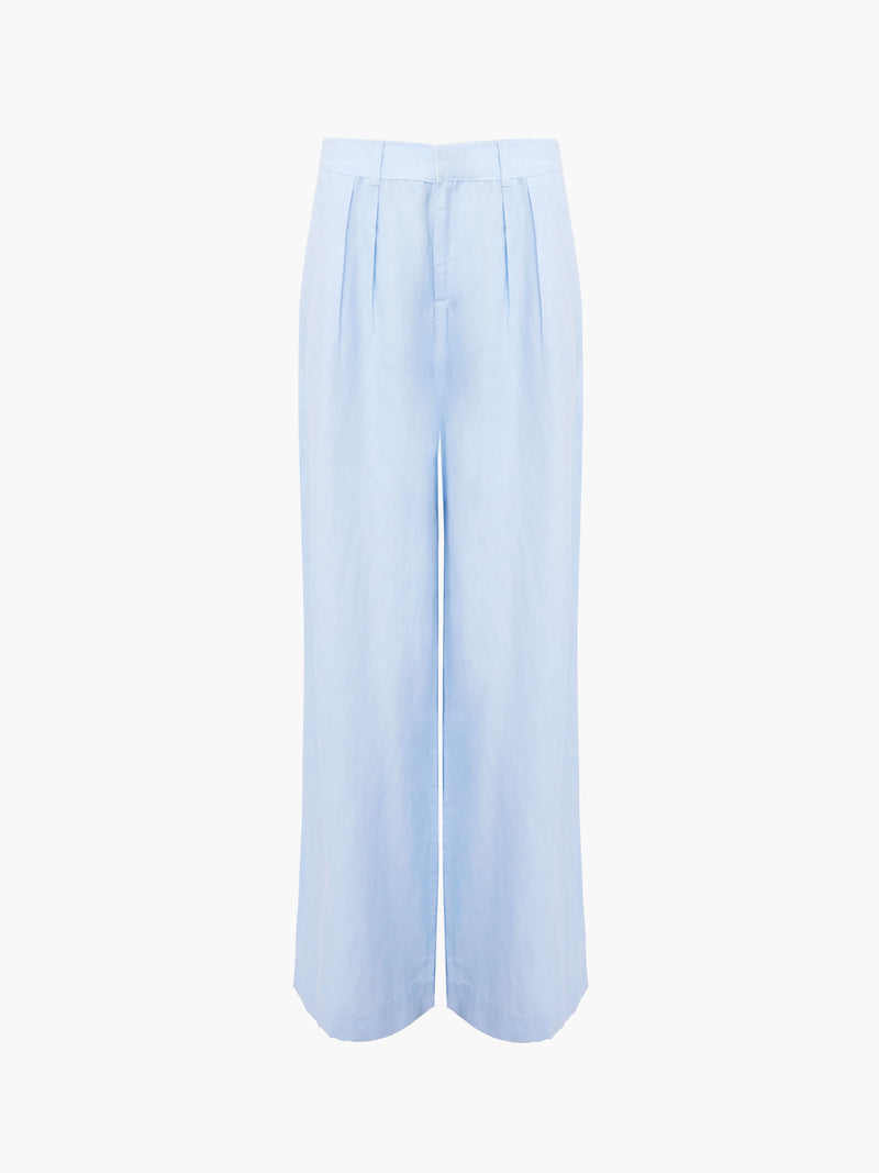Birdie Linen Wide Leg Trousers