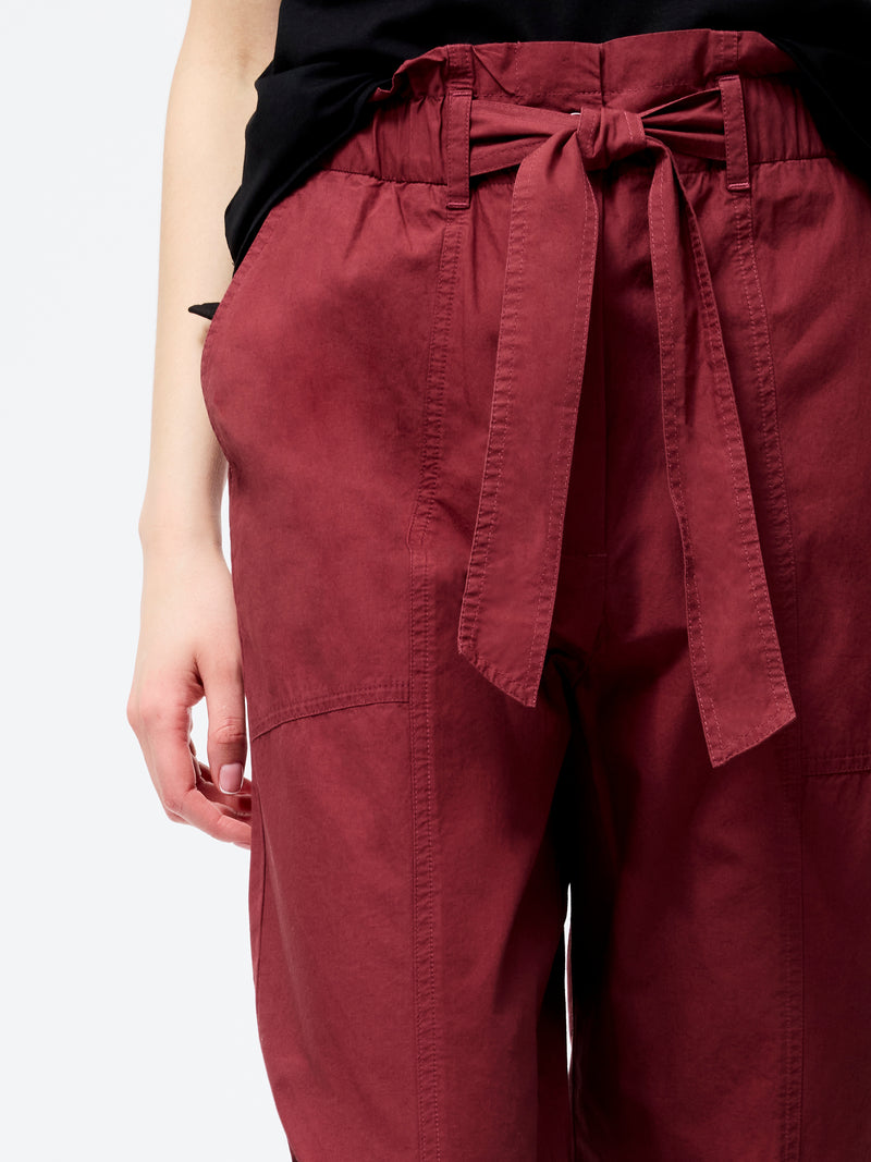 Cotton Paper Bag Trousers