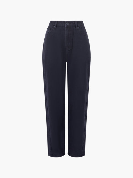 Loren Twill Denim Barrel Leg Jeans