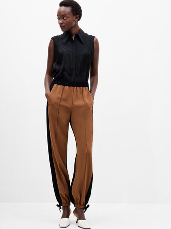 Bella Twill Contrast Trousers
