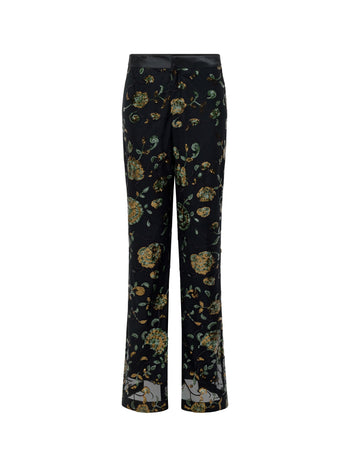Roshene Sequin Flare Trousers