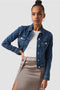 Macee Micro Western Denim Jacket