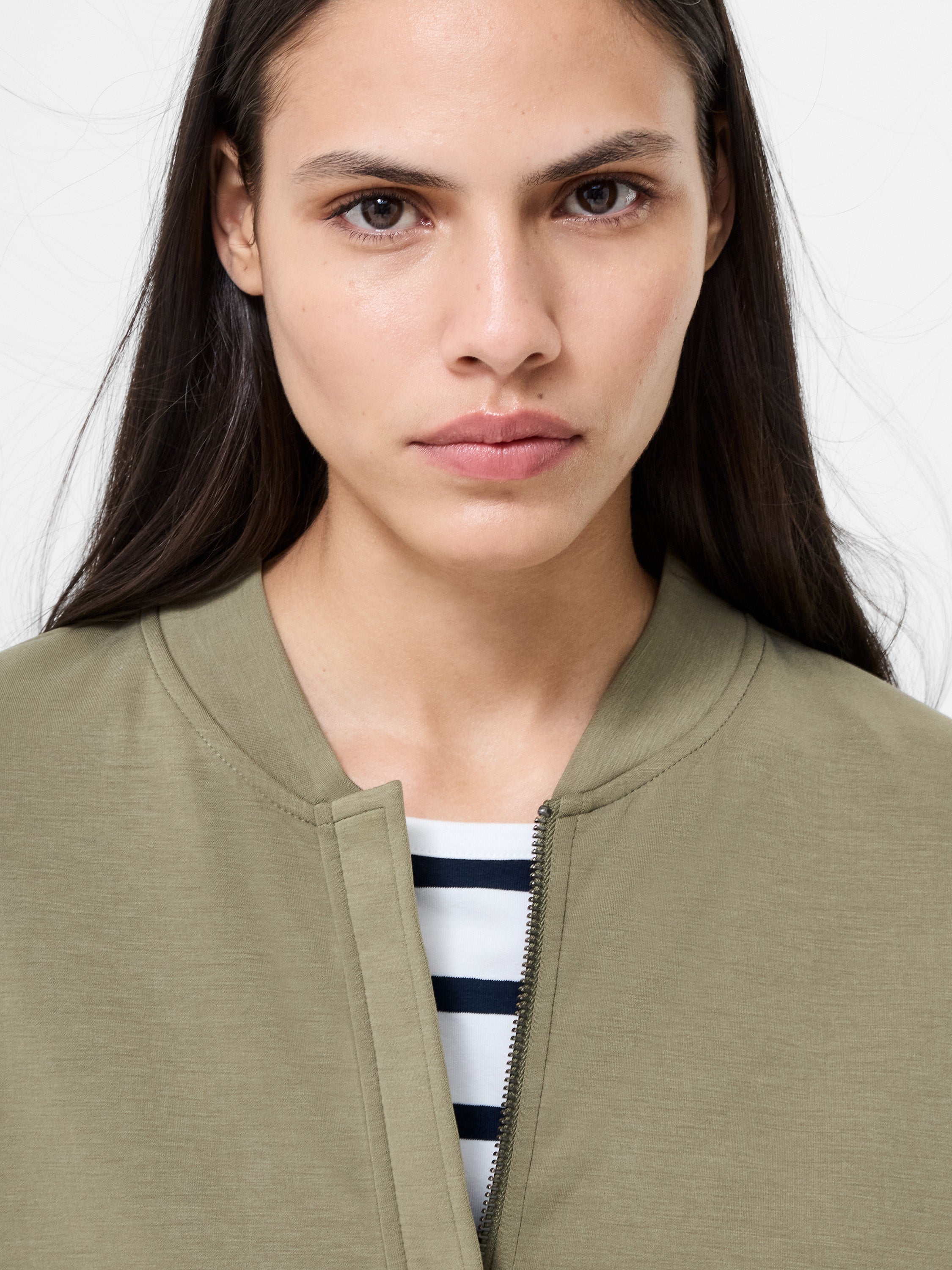 Wren Zip Through Bomber Jacket