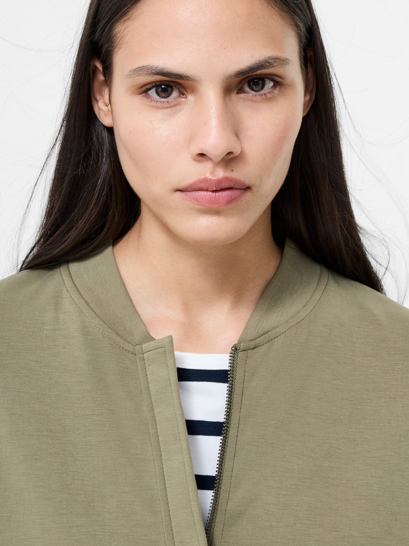 Wren Zip Through Bomber Jacket