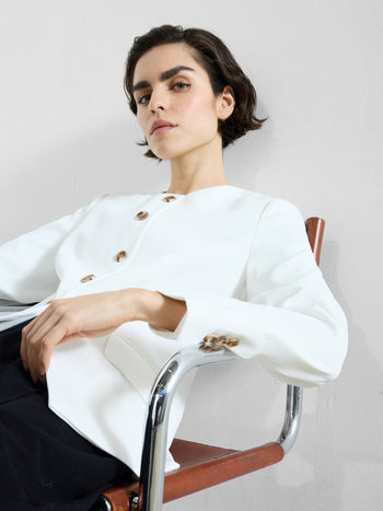 Harrie Collarless Blazer