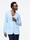 Sleek Tailored Single Breasted Blazer