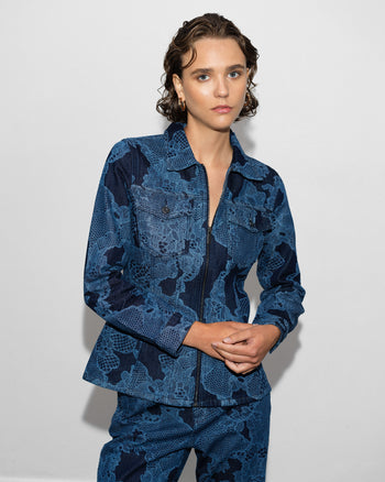 Jennie Denim Panelled Jacket