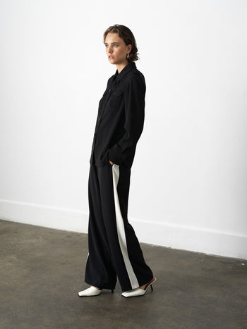 Vinnie Tailored Shirt Jacket