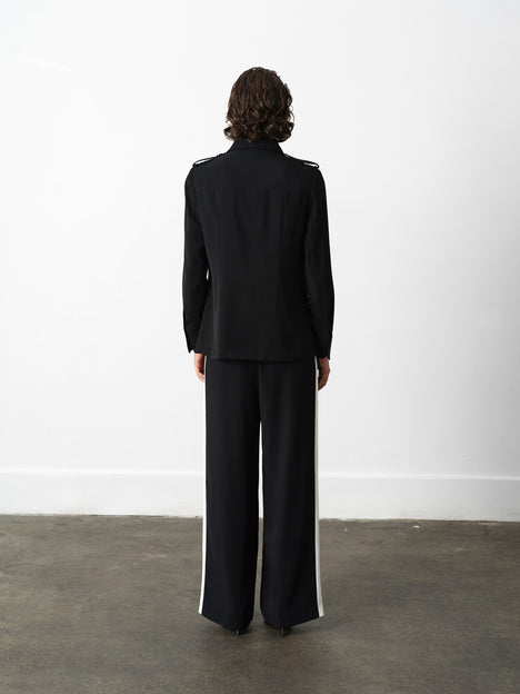 Vinnie Tailored Shirt Jacket